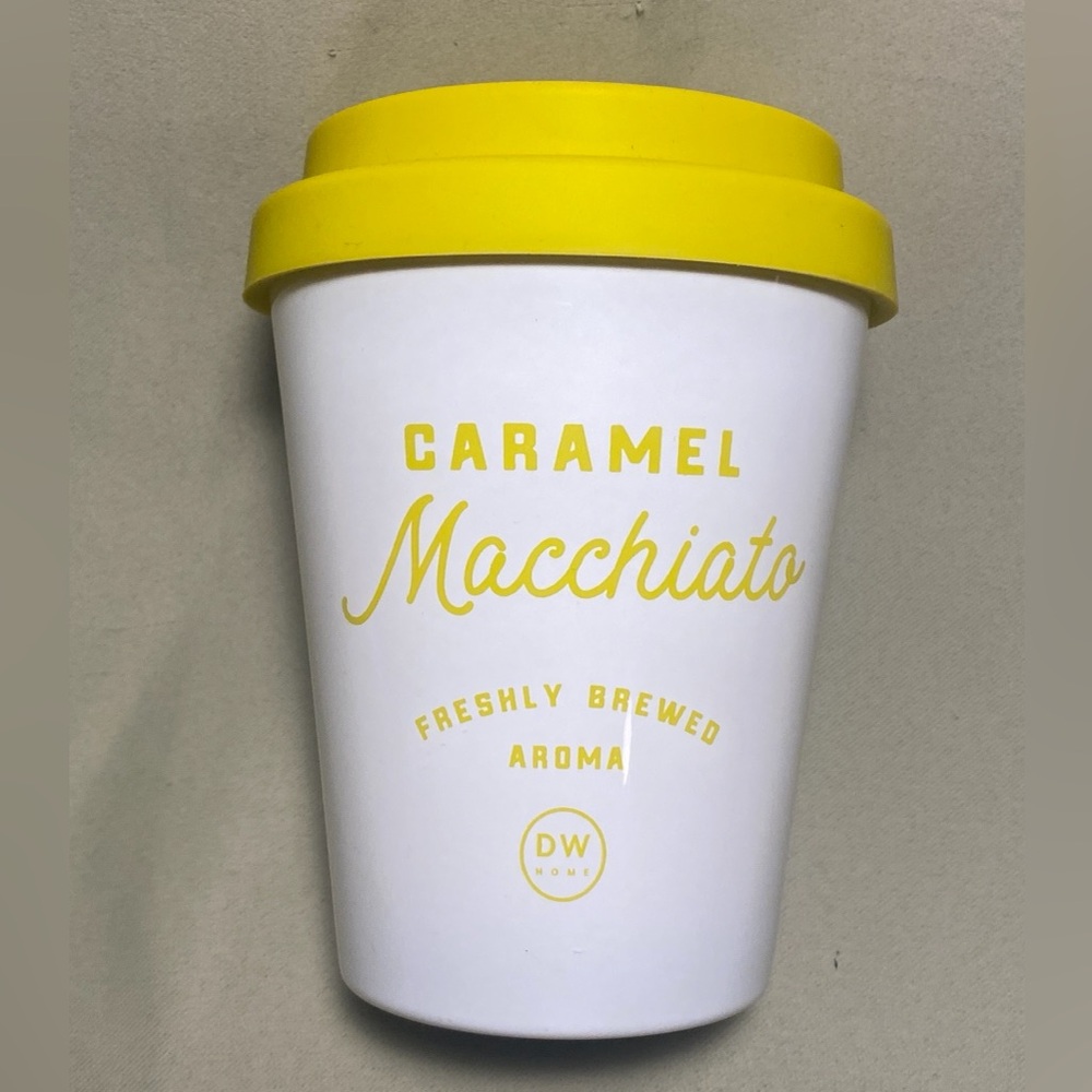 DW Home Caramel Macchiato Scented Candle 11.2oz New (Flawed)
